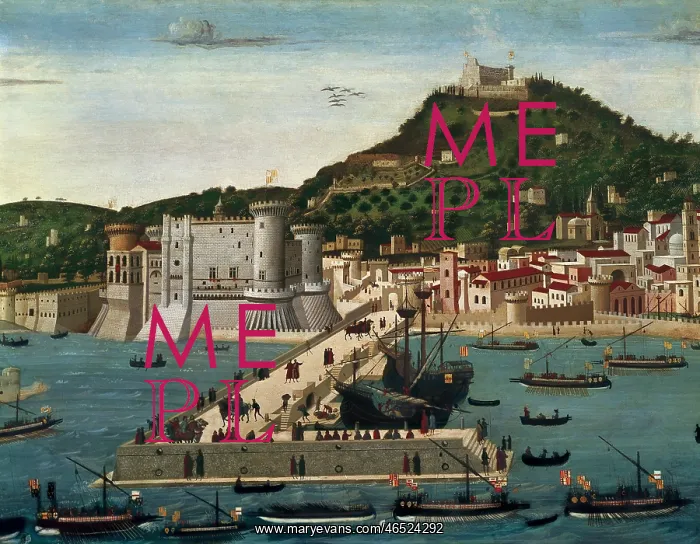 : Table of the Strozzi. 1472-1473. The port and : Table of the Strozzi. 1472-1473. The port and