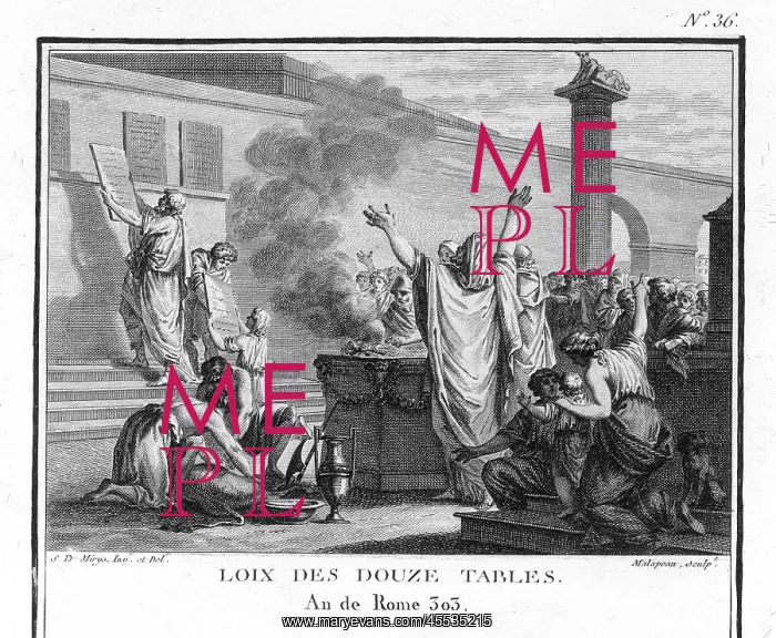 : Twelve Tables of Rome drawn up : Twelve Tables of Rome drawn up