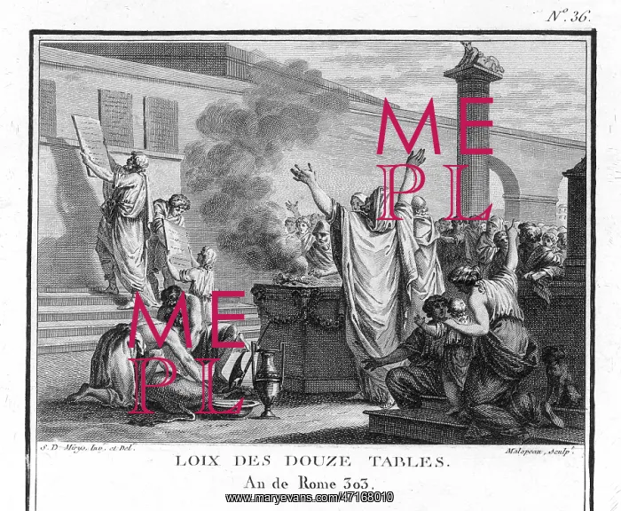 : Twelve Tables of Rome drawn up : Twelve Tables of Rome drawn up