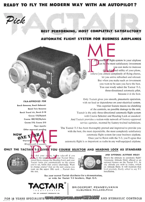 : Tactair Autopilots : Tactair Autopilots