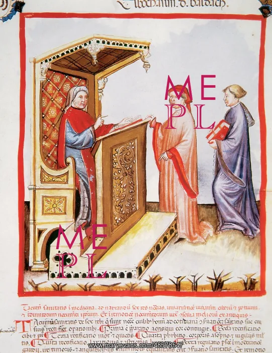 : Tacuinum Sanitatis. Late XIV century. Ibn Butlan and pupils : Tacuinum Sanitatis. Late XIV century. Ibn Butlan and pupils