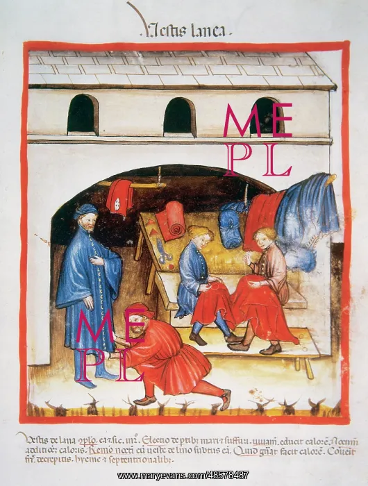 : Tacuinum Sanitatis. Late XIV century. Tailor : Tacuinum Sanitatis. Late XIV century. Tailor