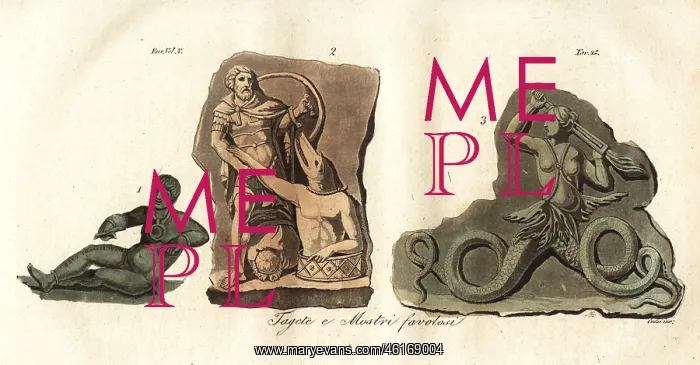 : Tages and Etruscan monsters : Tages and Etruscan monsters