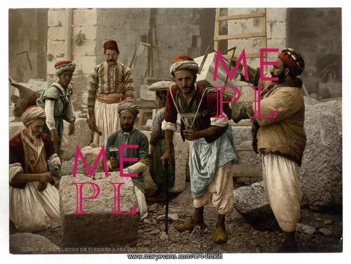 : Tailleurs de pierres e Jerusalem : Tailleurs de pierres e Jerusalem