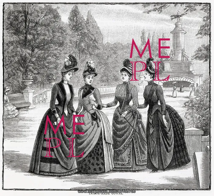  : Tailor-made gowns 1886