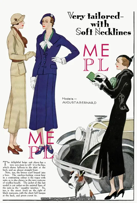 : TAILORED SUITS 1932 : TAILORED SUITS 1932