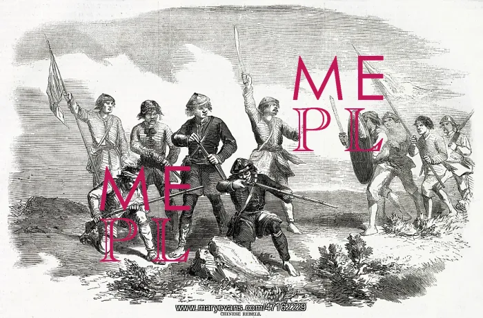 : Taiping rebels during the Rebllion 1857 : Taiping rebels during the Rebllion 1857