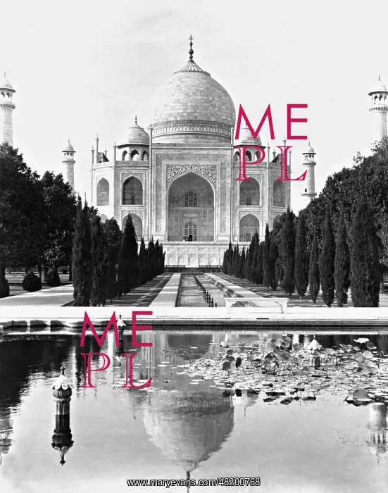 : The Taj Mahal in Agra, 1939 : The Taj Mahal in Agra, 1939