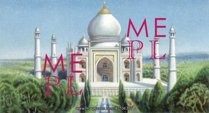 : Taj Mahal and Garden : Taj Mahal and Garden