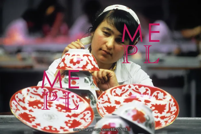 : Tajik porcelain dishes, 1982 : Tajik porcelain dishes, 1982
