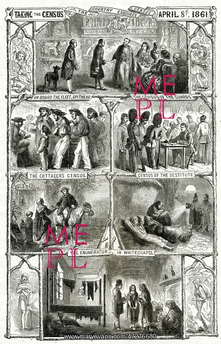 : Taking the Census 1861 : Taking the Census 1861