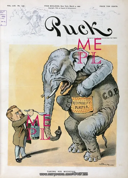 : Taking his medicine : Taking his medicine