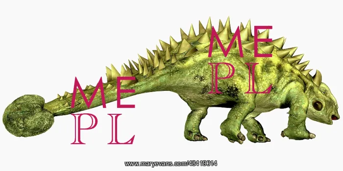 : Talarurus dinosaur from the Cretaceous Period : Talarurus dinosaur from the Cretaceous Period