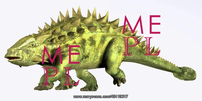 : Talarurus dinosaur from the Cretaceous Period : Talarurus dinosaur from the Cretaceous Period