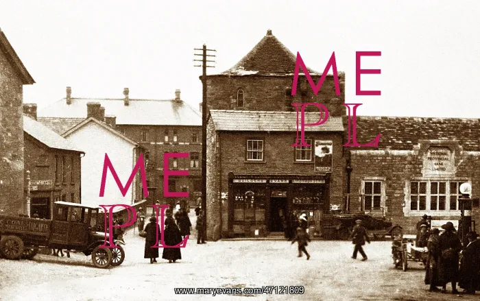  : Talgarth Market Square, early 1900s