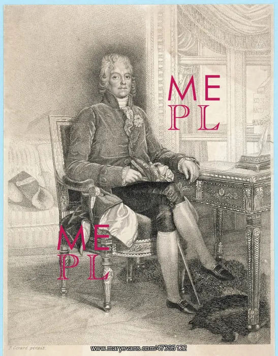 : Talleyrand seated : Talleyrand seated