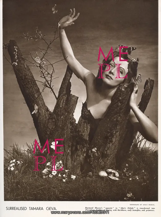 : Tamara Geva by Angus McBean : Tamara Geva by Angus McBean