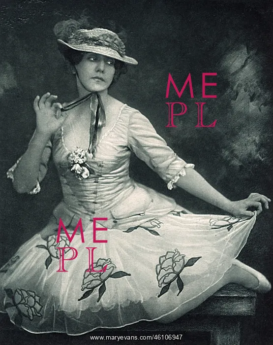 : Tamara Karsavina, Russian ballet dancer : Tamara Karsavina, Russian ballet dancer