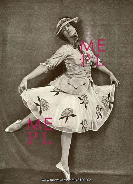 : Tamara Karsavina, Russian ballet dancer : Tamara Karsavina, Russian ballet dancer