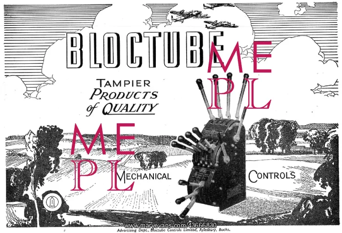 : Tampier Bloctube Aircraft Mechanical Controls : Tampier Bloctube Aircraft Mechanical Controls
