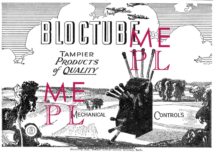 : Tampier Bloctube Mechanical Controls : Tampier Bloctube Mechanical Controls