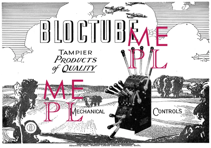 : Tampier Bloctube Mechanical Controls : Tampier Bloctube Mechanical Controls