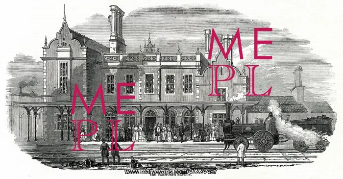 : Tamworth station 1847 : Tamworth station 1847