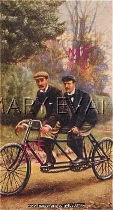 : TANDEM OF THE 1890S : TANDEM OF THE 1890S