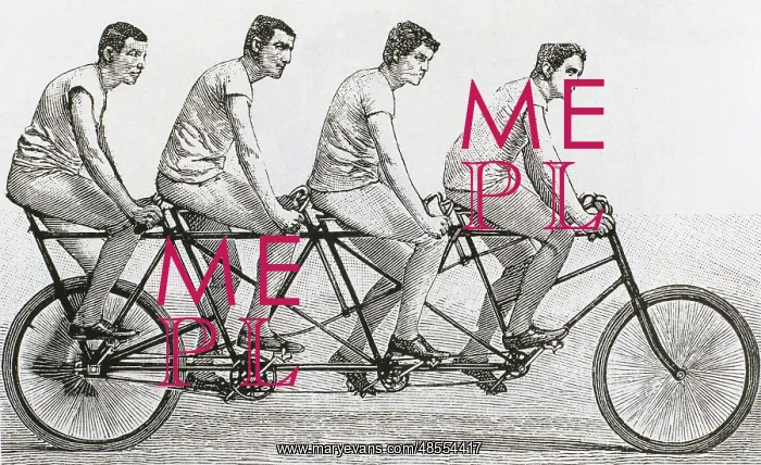 : Tandem bicycle : Tandem bicycle