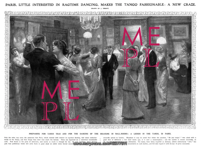 : Tango teas, Paris 1913 : Tango teas, Paris 1913