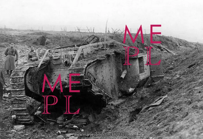 : Tank battle at Cambrai, 1917 : Tank battle at Cambrai, 1917