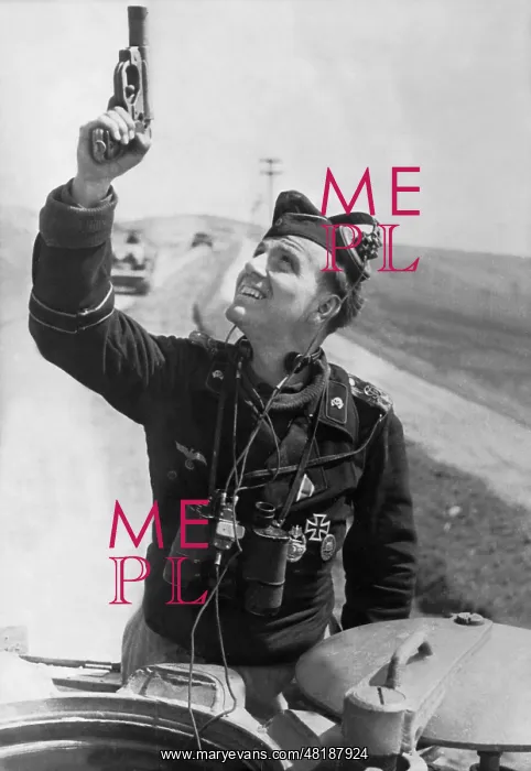 : Tank commander of the division Grossdeutschland, 1944 : Tank commander of the division Grossdeutschland, 1944