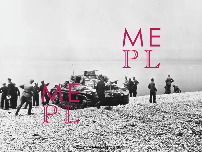  : Tank at Dunkirk WWII
