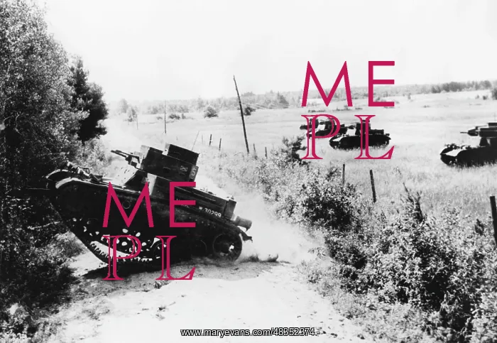 : Tank maneuver, 1939 : Tank maneuver, 1939
