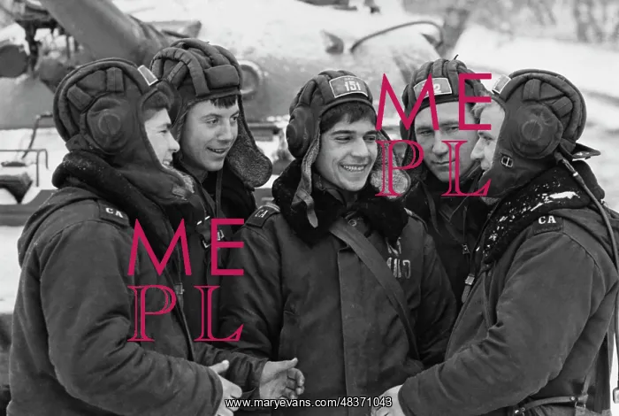 : Tankmen. USSR. December 1, 1982. Representatives of various USSR nationalities : Tankmen. USSR. December 1, 1982. Representatives of various USSR nationalities