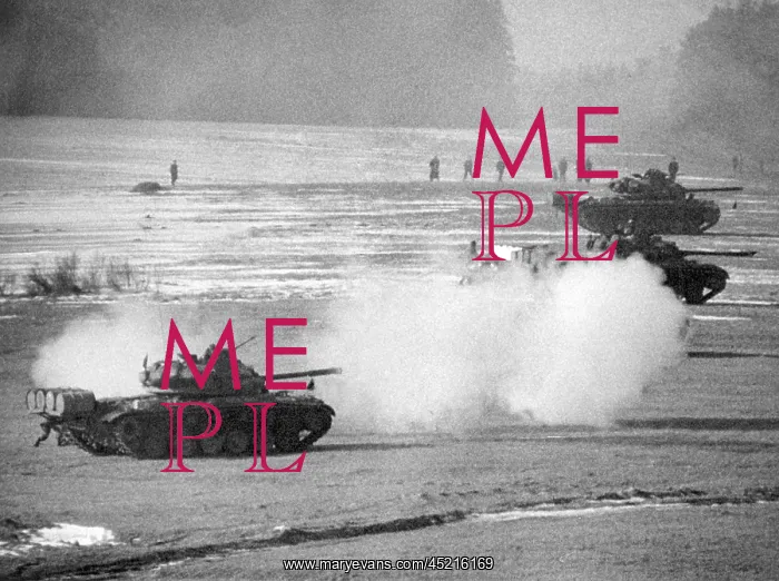  : US tanks in action during US manoeuvre Free Play on th