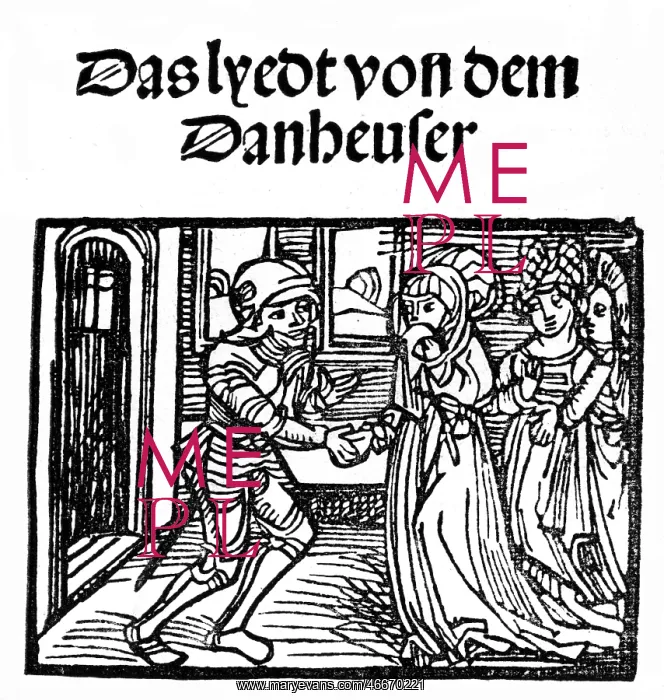 : Tannhaeuser, + circa 1270, German minnesinger : Tannhaeuser, + circa 1270, German minnesinger