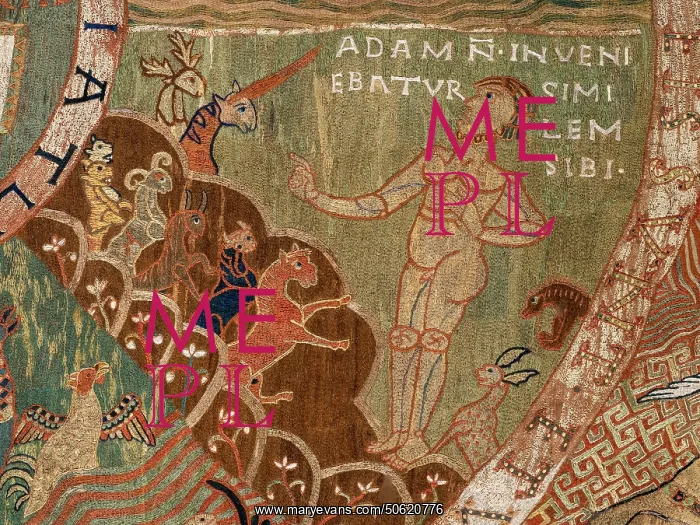 : Tapestry of Creation, Museum, Girona Cathedral, Catalonia : Tapestry of Creation, Museum, Girona Cathedral, Catalonia