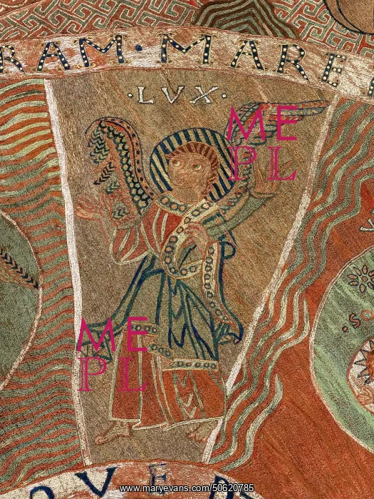 : Tapestry of Creation, Museum, Girona Cathedral, Catalonia : Tapestry of Creation, Museum, Girona Cathedral, Catalonia