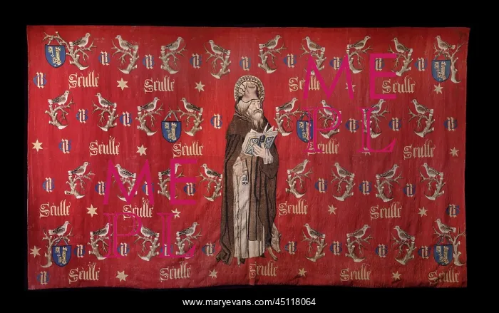 : Tapestry, Hospices de Beaune, Beaune, Burgundy, France : Tapestry, Hospices de Beaune, Beaune, Burgundy, France