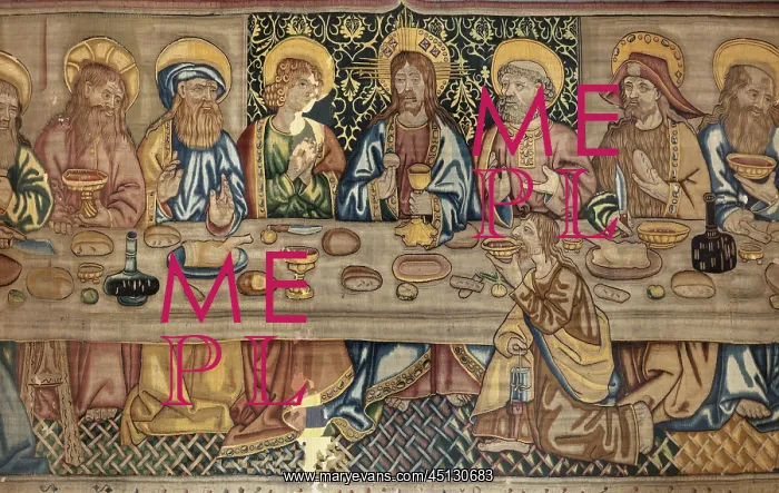 : Tapestry of the Last Supper, Cathedral of St Mary : Tapestry of the Last Supper, Cathedral of St Mary