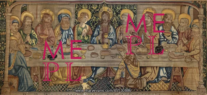 : Tapestry of the Last Supper, Cathedral of St Mary : Tapestry of the Last Supper, Cathedral of St Mary