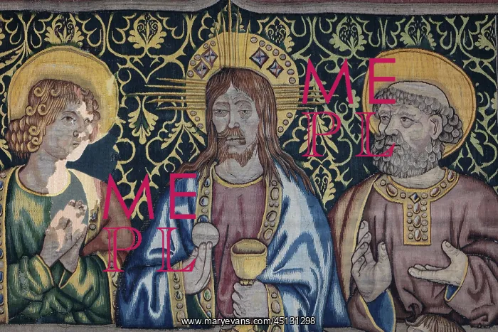 : Tapestry of the Last Supper, Cathedral of St Mary : Tapestry of the Last Supper, Cathedral of St Mary