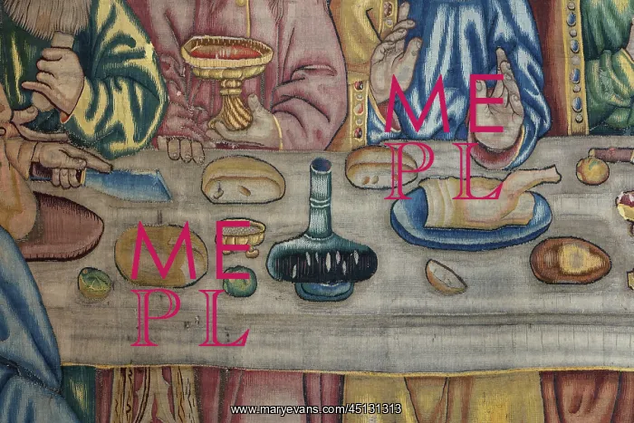 : Tapestry of the Last Supper, Cathedral of St Mary : Tapestry of the Last Supper, Cathedral of St Mary