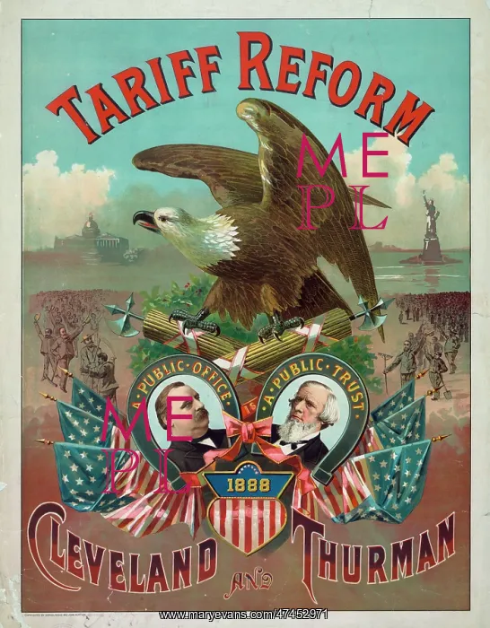 : Tariff reform. Cleveland and Thurman : Tariff reform. Cleveland and Thurman