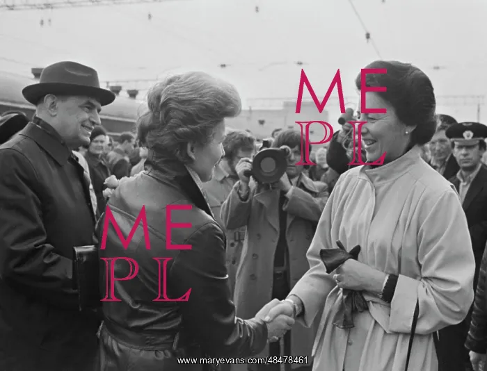 : Tarja Koivisto visits USSR : Tarja Koivisto visits USSR