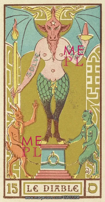  : Tarot Card 15 - Le Diable (The Devil)