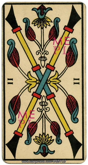  : Tarot Card - Baton II