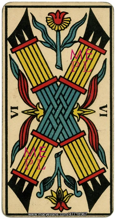  : Tarot Card - Baton VI