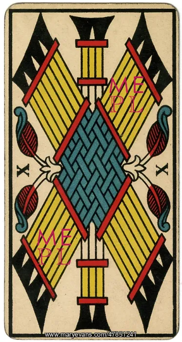  : Tarot Card - Baton X